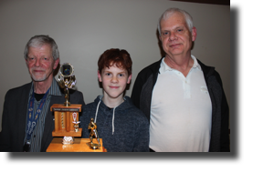 Trophée Jacques Labrecque remis à Zachary Morin Trophée Jacques Labrecque remis à Zachary Morin