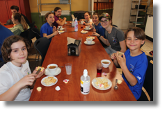 La table des juniors