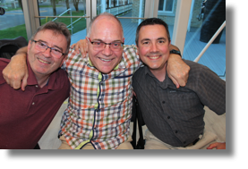 Michel, Luc et Dave