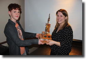 Trophée Jacques-Labrecque remis à Marie-Michelle Fiset