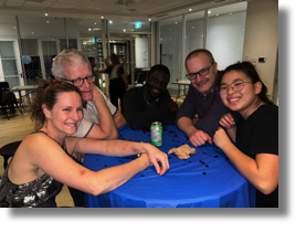 Karine, Jacques, Jean-Marie, Claude et Alice